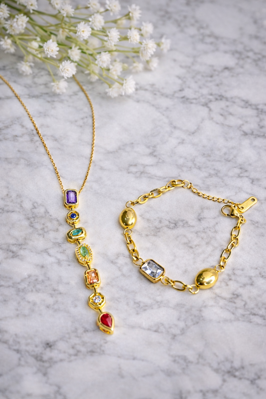 Diana Necklace and Bracelet combo