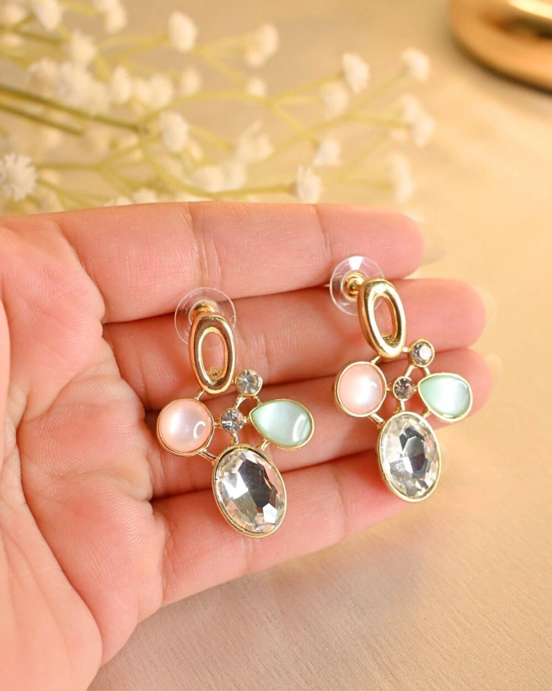 Icelia Crystal Earings