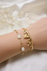 Hanging Charms with Moonstone Combo (2 piece)