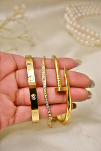 Cartier Combo with Tennis Bracelet (3 piece)