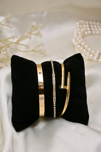 Cartier Combo with Tennis Bracelet (3 piece)