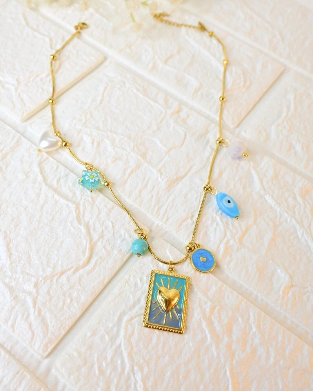 Vacation Charms Necklace
