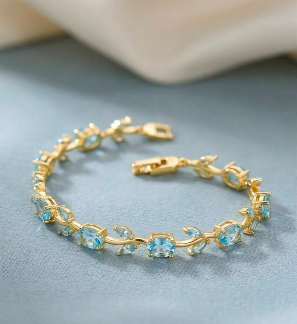 Turquoise Tulip Bracelet