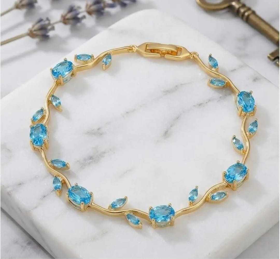 Turquoise Tulip Bracelet