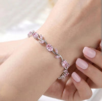 Aurora Silver Tulip Bracelet